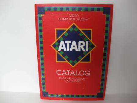 Atari 45 Game Catalog (Red) - Atari 2600 Manual